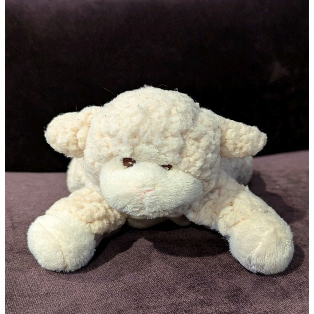 Bearington 8" Plush Rattle Lamb Baby Baa My‎ First Stuffed Animal Toy